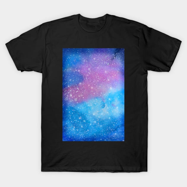 Galaxy T-Shirt by CalliLetters